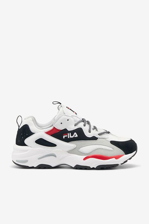 Tênis Fila Homem Branco/Pretas - Fila Ray Tracer Portugal Lojas,YPMS-53016